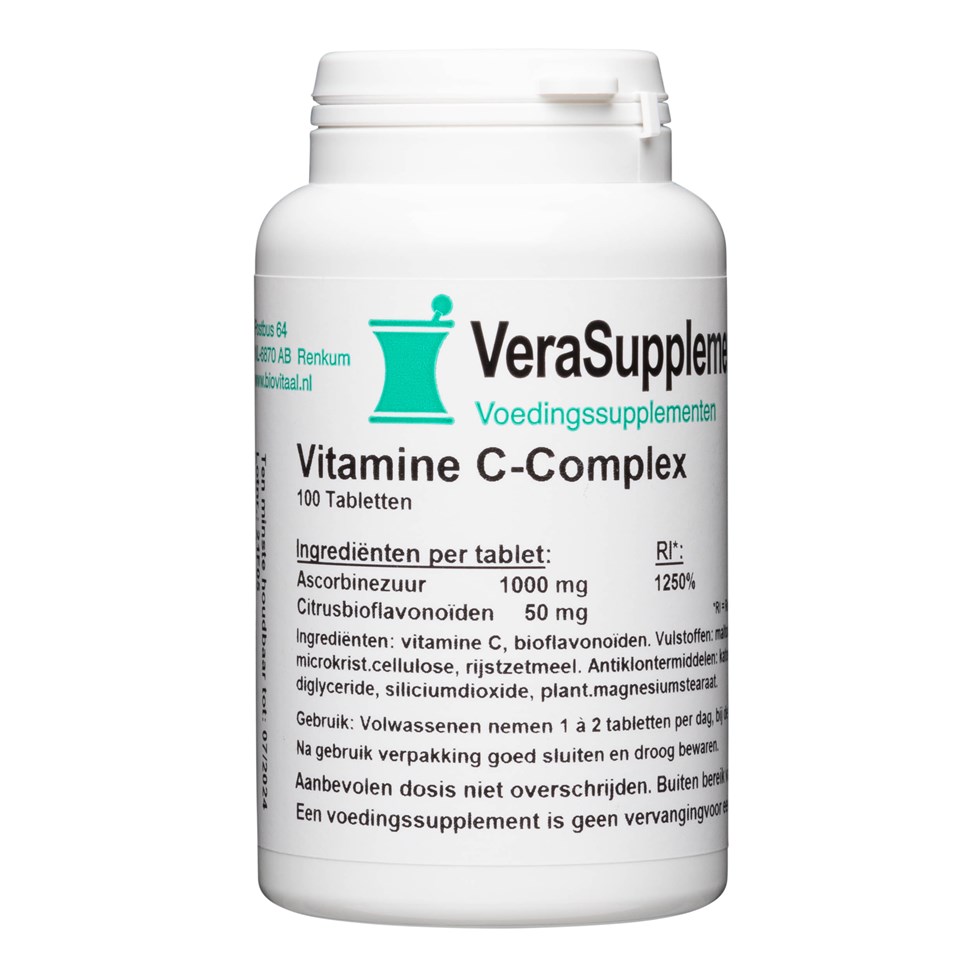 tempo merknaam oorlog Vitamine C-Complex - BioVitaal